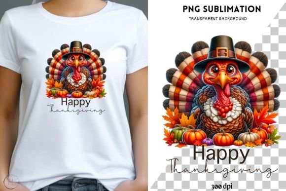 Download Happy Thanksgiving Digital Print - Happy Collection