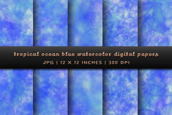 Download Tropical Ocean Blue Backgrounds - Ocean blue Collection