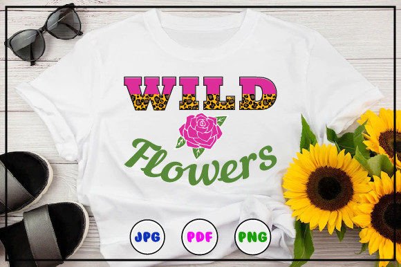 Download Wild Flowers Sublimation Design - Sublimation Collection