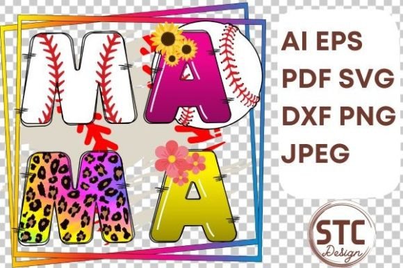 Download Softball Mama Leopard TieDye Sublimation - Sublimation Collection