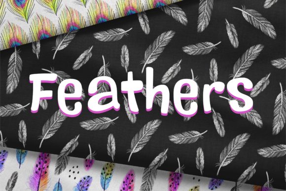Download Feathers Pattern Collection - Premium Bundle